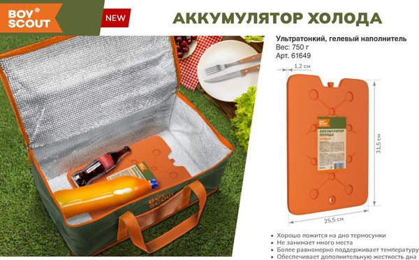 Изображение товара Аккумулятор холода Boyscout 61649