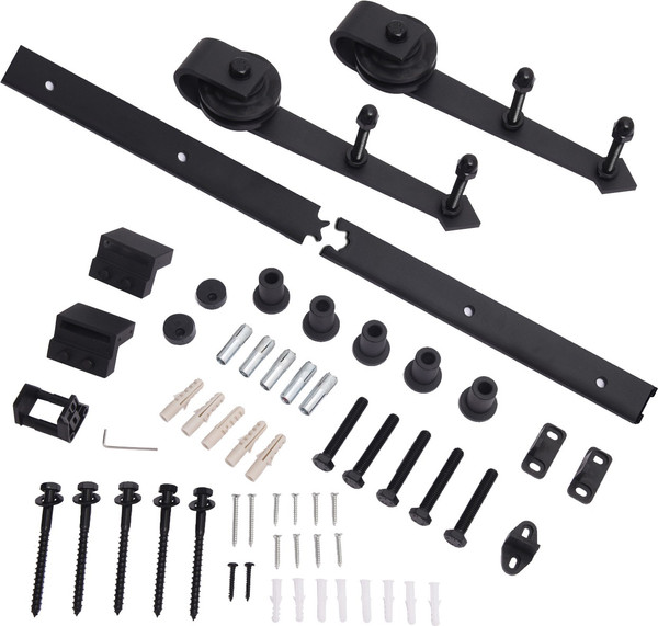 Изображение товара Комплект фурнитуры для раздвижных дверей Юнива Стрела / BDHB02P/D05/1.6