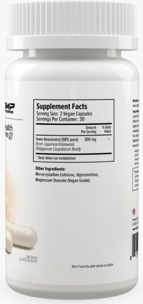 Изображение товара Пищевая добавка Maxler Trans-Resveratrol (60 капсул)