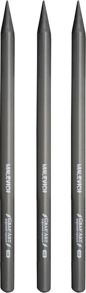 Изображение товара Набор простых карандашей Малевичъ 8B монолитный / 197316