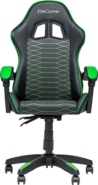 Изображение товара Кресло геймерское Elite Gamer EC003 (зеленый/черный)