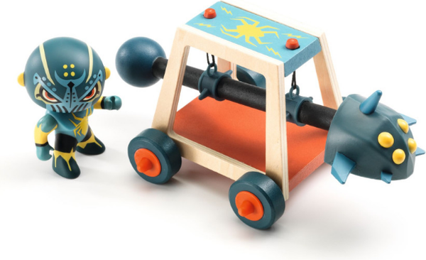 Изображение товара Игровой набор Djeco Arty Toys Пират Паук с тараном / DJ06750