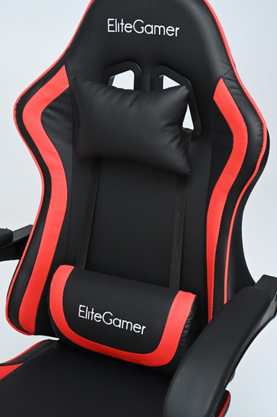 Изображение товара Кресло геймерское Elite Gamer EC004 (красный/черный)