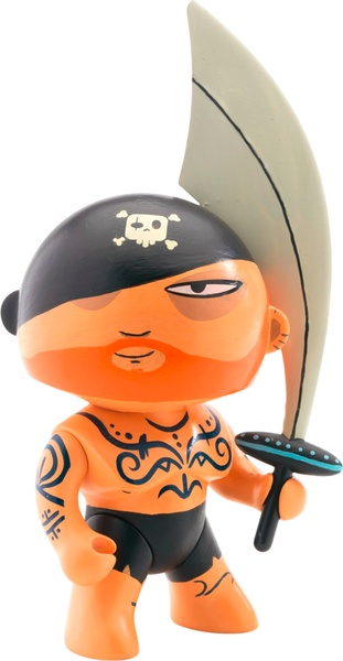 Изображение товара Фигурка коллекционная Djeco Arty Toys Пират Тату / DJ06804