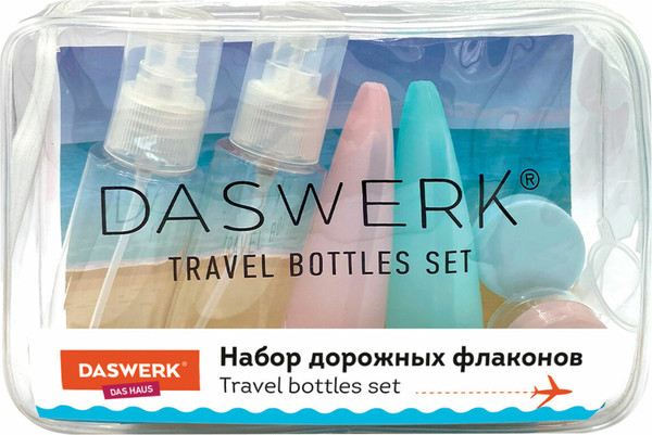 Изображение товара Набор флаконов для косметики Daswerk 609302 (6шт)