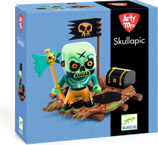 Изображение товара Игровой набор Djeco Arty Toys Пират Череп на плоту / DJ06841