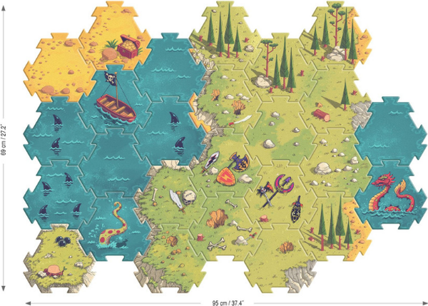 Изображение товара Игровой набор Djeco Arty Toys Поле сражений / DJ06847