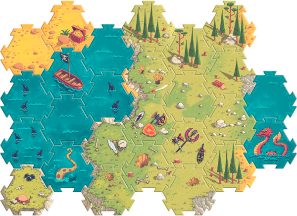 Изображение товара Игровой набор Djeco Arty Toys Поле сражений / DJ06847