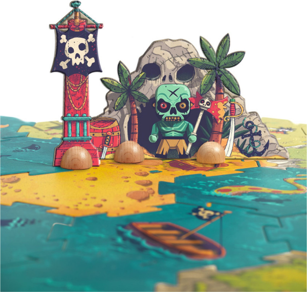 Изображение товара Игровой набор Djeco Arty Toys Поле сражений / DJ06847