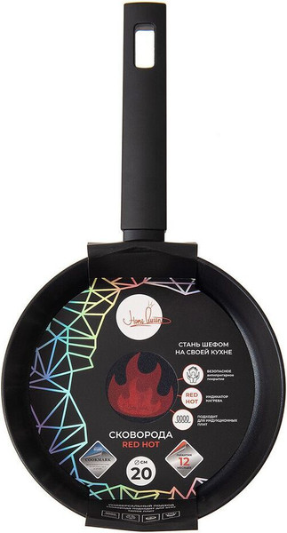 Изображение товара Сковорода HomeQueen Home Queen Red Hot 77116