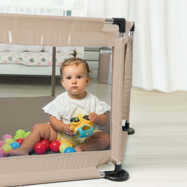 Изображение товара Игровой манеж Solmax&Kids ZV97982 (бежевый)