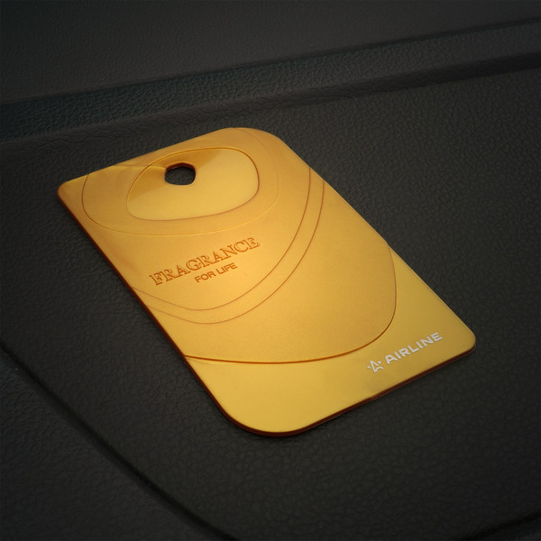 Изображение товара Ароматизатор автомобильный Airline Card Perfume Wood and Leather / AFCA304