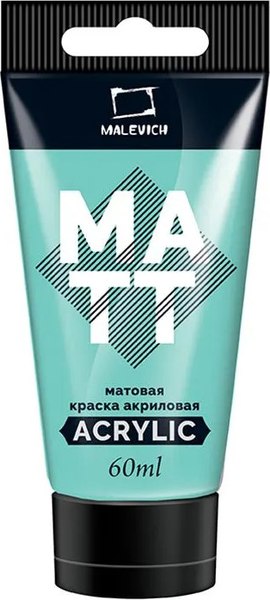 Изображение товара Акриловая краска Малевичъ 618157 (60мл, малахитовый матовый)