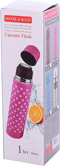 Изображение товара Термос для напитков Mayer&Boch 31123 (500мл, розовый)