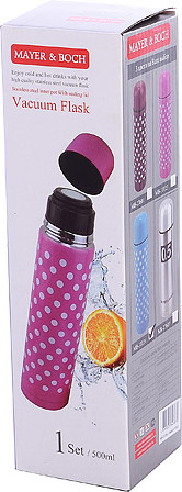 Изображение товара Термос для напитков Mayer&Boch 31124 (500мл, голубой)