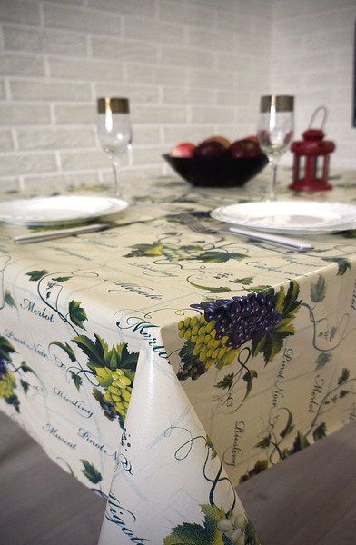 Изображение товара Скатерть Stolima Стольная Виноград Кол.1 (160x130)