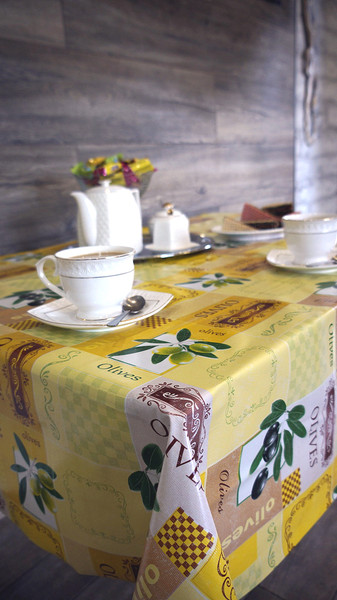 Изображение товара Скатерть Stolima Стольная Олива Кол.1 (220x130)