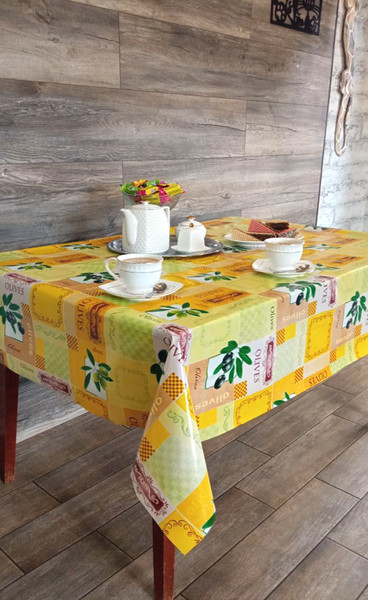 Изображение товара Скатерть Stolima Стольная Олива Кол.1 (220x130)