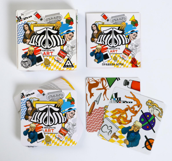 Изображение товара Настольная игра Лас Играс Дуббль в квадрате. Art / 5176873