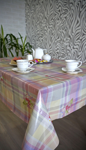 Изображение товара Скатерть Stolima Накрывай-Ка Тюльпаны Кол.2 (220x135)
