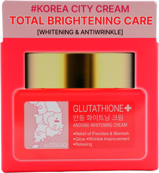 Изображение товара Крем для лица Dr. Cellio Andong Glutathione Whitening Cream (75мл)