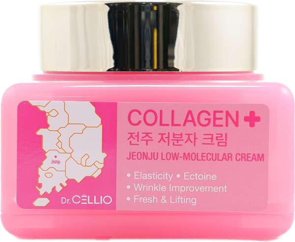 Изображение товара Крем для лица Dr. Cellio Jeonju Collagen Low-Molecular Cream (75мл)