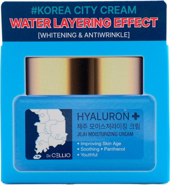 Изображение товара Крем для лица Dr. Cellio Jeju Hyaluron Moisturizing Cream (75мл)