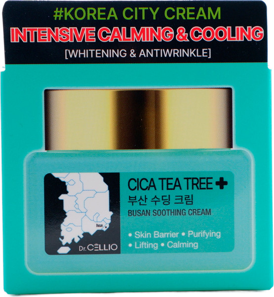 Изображение товара Крем для лица Dr. Cellio Busan Cica Tea tree Soothing Cream (75мл)