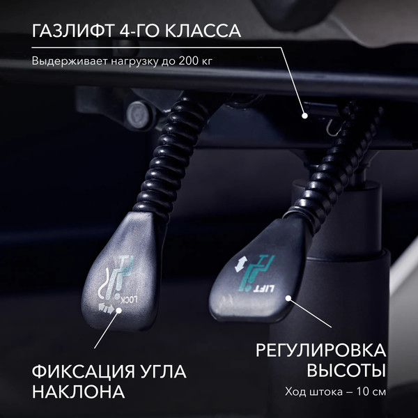 Изображение товара Кресло геймерское Vmmgame Throne New Era / OT-B31-VRGY-NE (велюр, серый)
