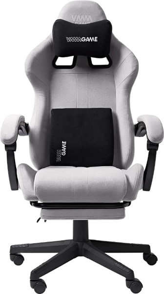 Изображение товара Кресло геймерское Vmmgame Throne New Era / OT-B31-VRGY-NE (велюр, серый)