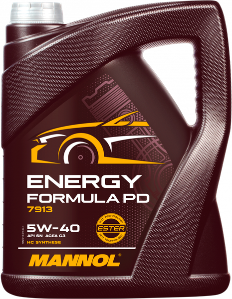 Изображение товара Моторное масло Mannol Energy Formula PD 5W40 SN/CF (5л)