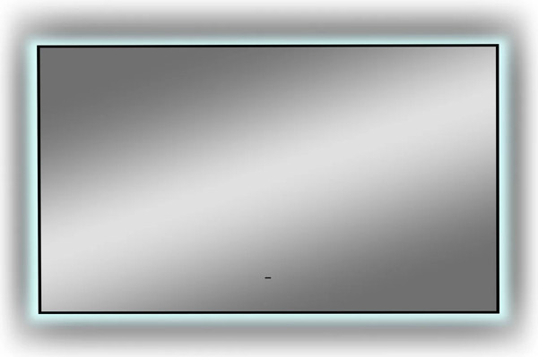 Изображение товара Зеркало Континент Amer Black Led 120x70