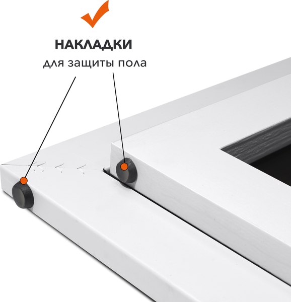 Изображение товара Зеркало Алмаз-Люкс Напольное MF1nd-16050 (белый)