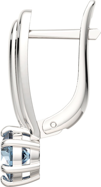 Изображение товара Серьги из серебра ZORKA 0310318 (с наноситалами)