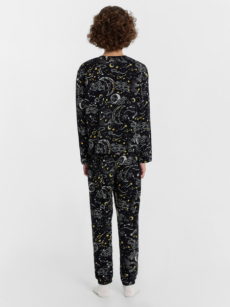 Изображение товара Пижама детская Mark Formelle 563323 (р.110-56-51, созвездия на черном)
