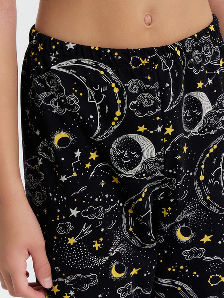 Изображение товара Пижама детская Mark Formelle 563323 (р.110-56-51, созвездия на черном)