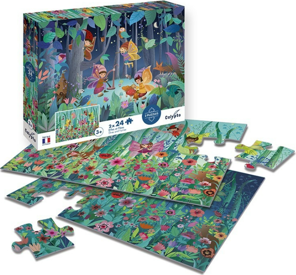 Изображение товара Набор пазлов SentoSphere Эльфы и феи / 7703 (24эл)
