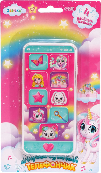 Изображение товара Развивающая игрушка Zabiaka Телефончик / 9176885