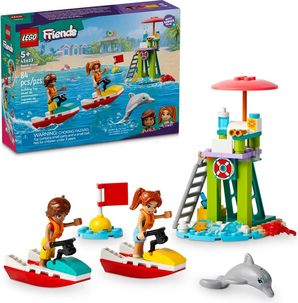 Изображение товара Конструктор Lego Friends Пляжный водный скутер 42623