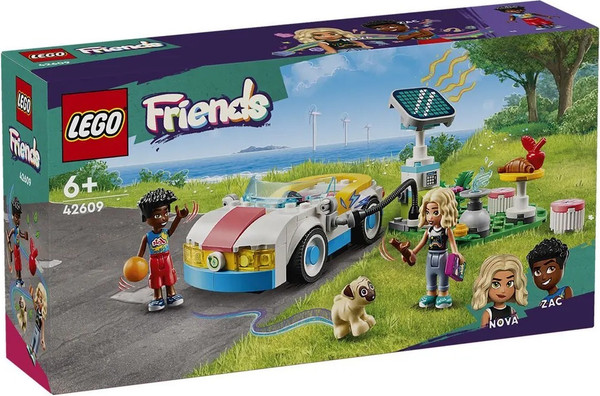 Изображение товара Конструктор Lego Friends Электромобиль и зарядное устройство 42609