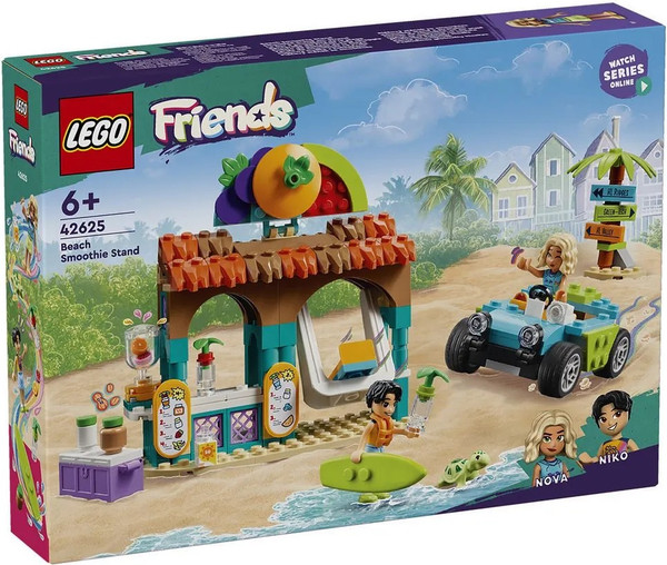 Изображение товара Конструктор Lego Friends Киоск с пляжными коктейлями 42625