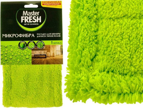 Изображение товара Моп для швабры Master Fresh микрофибра для всех типов полов