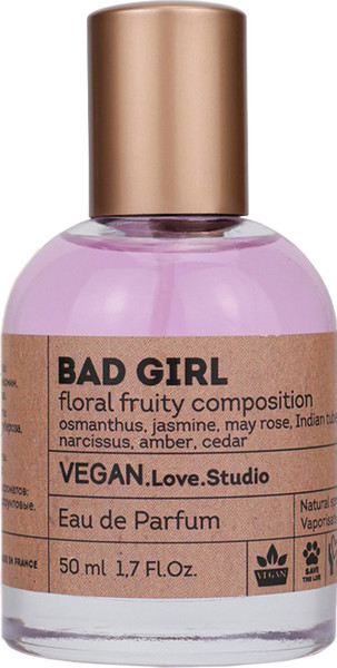Изображение товара Парфюмерная вода Delta Parfum Vegan Love Studio Bad Girl (50мл)