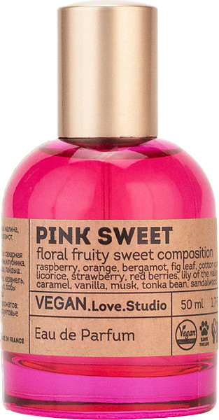 Изображение товара Парфюмерная вода Delta Parfum Vegan Love Studio Pink Sweet (50мл)