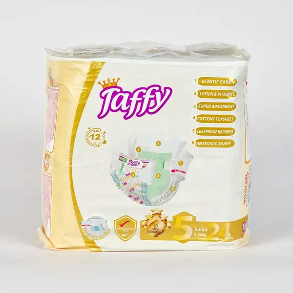 Изображение товара Подгузники детские Taffy Nappy Junior 11-25кг (24шт)