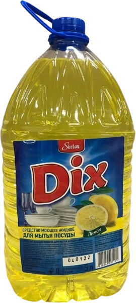 Изображение товара Средство для мытья посуды Dix Лимон (5л)