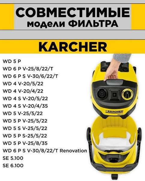 Изображение товара Комплект пылесборников для пылесоса Dr.Electro KWD4-PLF/3 (3шт)