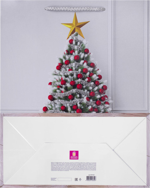 Изображение товара Набор пакетов подарочных Золотая сказка Новогодний. Collection Large / 591954 (4шт)