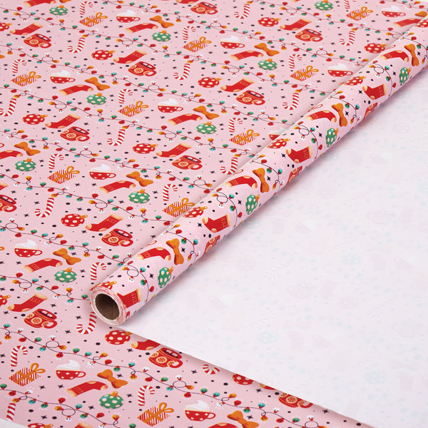 Изображение товара Бумага для оформления подарков Золотая сказка Big Size. Новогодняя / 592196