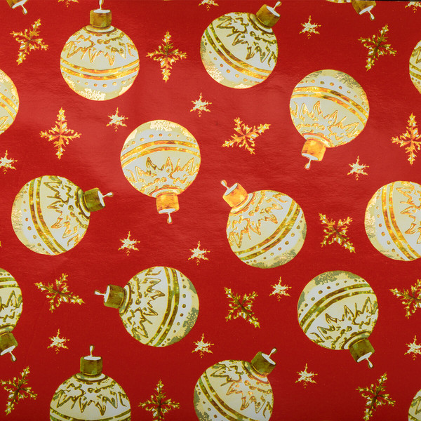 Изображение товара Набор бумаги для оформления подарков Золотая сказка Новогодняя / 592190 (3шт)